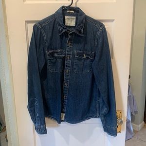 Abercrombie & Fitch denim button down - Men’s large